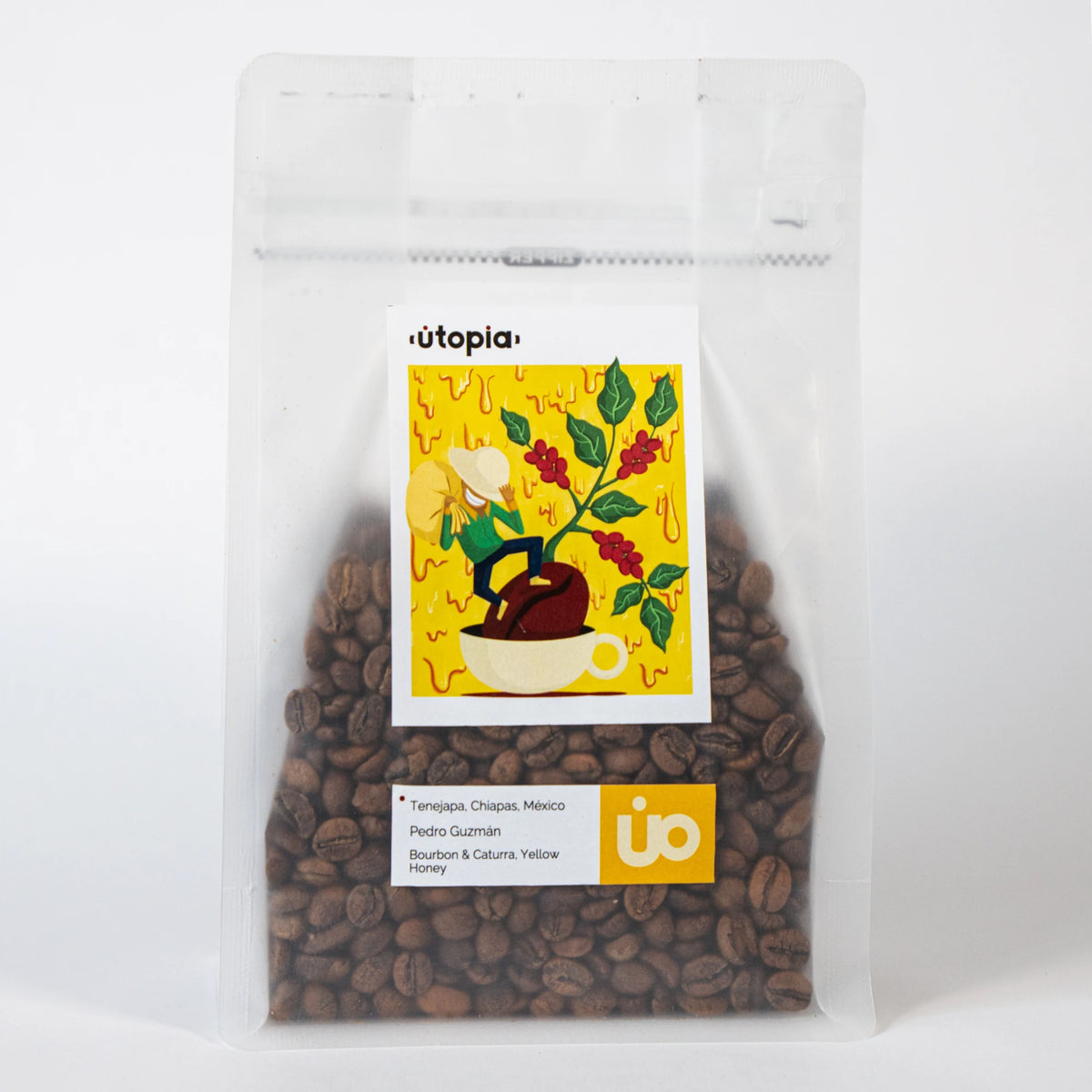 Bourbon & Caturra Yellow Honey de Chiapas 250g.