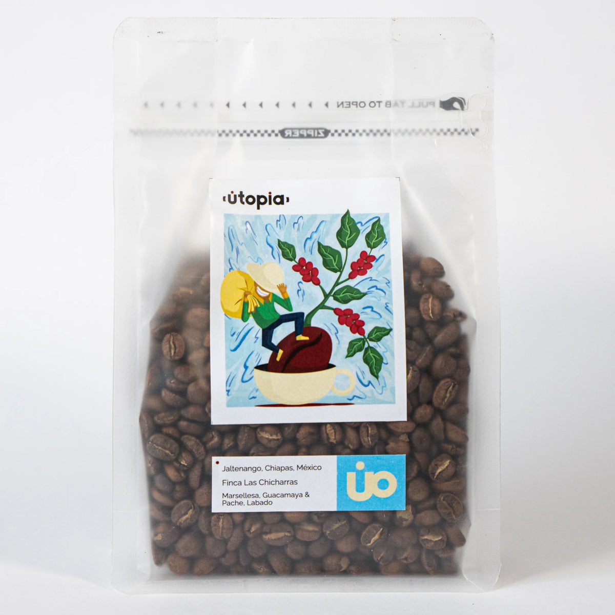 Marsellesa, Guacamaya y Pache Lavado de Chiapas 250g.